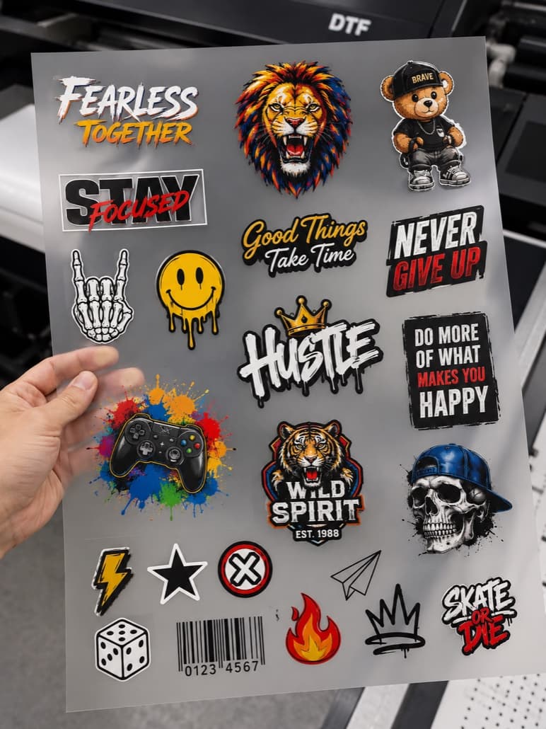 Gang sheet preview