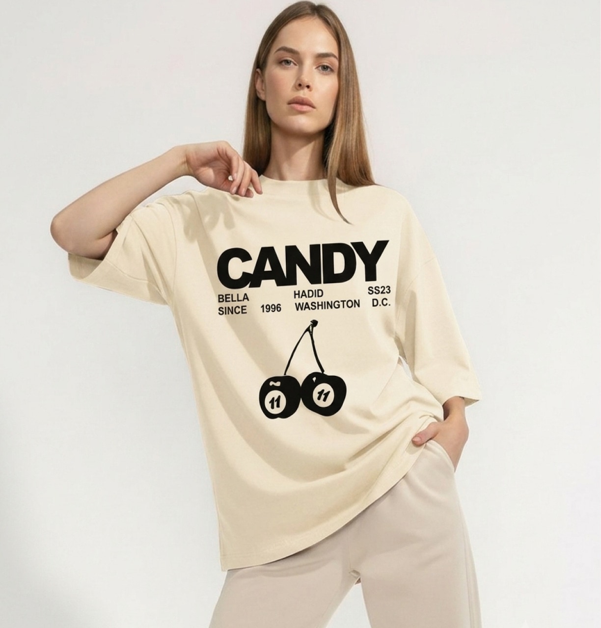 Your custom design printed on a t-shirt