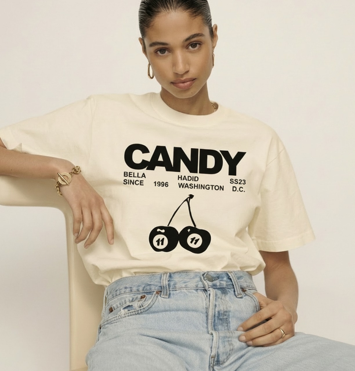 Your custom design printed on a t-shirt
