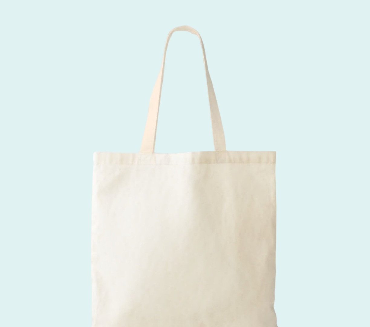 Your custom design printed on a tote bag